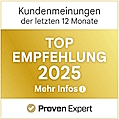 Top Kundenbewertungen Provenexpert 2025